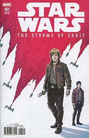 Star Wars Episode VIII The Last Jedi Storms Of Crait #1 Cover B Variant Caspar Wijngaard Cover