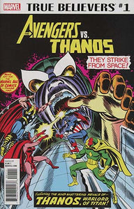 True Believers Avengers vs Thanos #1