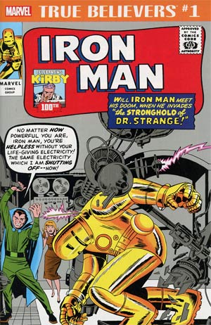 True Believers Jack Kirby 100th Anniversary Iron Man #1