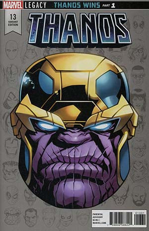 Thanos Vol 2 #13 Cover D Incentive Mike McKone Legacy Headshot Variant Cover (Marvel Legacy Tie-In)