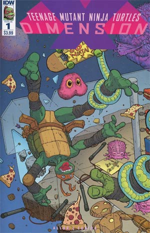 Teenage Mutant Ninja Turtles Dimension X #1 Cover A Regular Nick Pitarra Cover