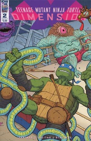 Teenage Mutant Ninja Turtles Dimension X #2 Cover A Regular Nick Pitarra Cover