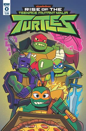 Rise Of The Teenage Mutant Ninja Turtles #0 Cover A Regular Chad Thomas Cover