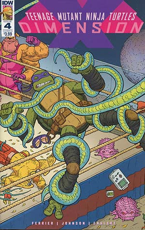 Teenage Mutant Ninja Turtles Dimension X #4 Cover A Regular Nick Pitarra Cover