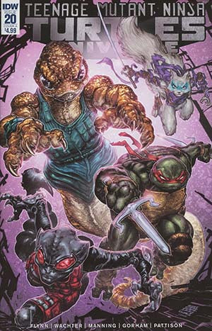 Teenage Mutant Ninja Turtles Universe #20 Cover A Regular Freddie E Williams II Cover