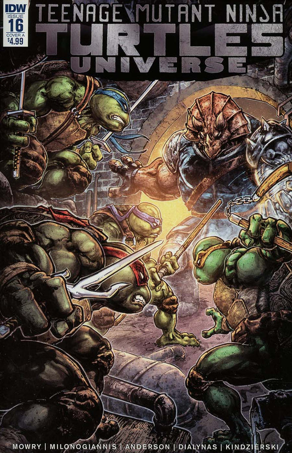 Teenage Mutant Ninja Turtles Universe #16 Cover A Regular Freddie Williams II Cover