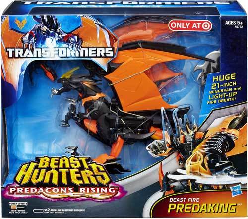 Transformers Prime Beast Hunters Predacons Rising Beast Fire Predaking Exclusive Action Figure