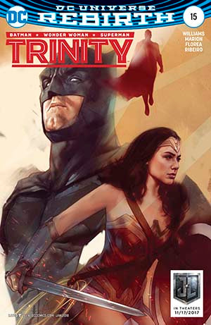 Trinity Vol 2 #15 Cover B Variant Ben Oliver Justice League Cover