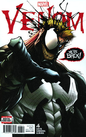 Venom Vol 3 #6 Cover A 1st Ptg Regular Gerardo Sandoval Cover