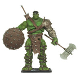 Marvel Universe Year 2010 Series 3 SHIELD Single Pack 4-1/2 Inch Tall Action Figure #3 - WORLD WAR HULK with Long Sword, Battle Axe, Shield and Figure Display Stand