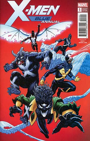 X-Men Blue Annual #1 Cover C Variant Venomized Cover (Poison X Part 1)(Marvel Legacy Tie-In)