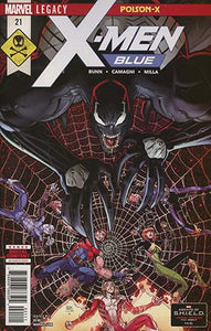 X-Men Blue #21 Cover A Regular Arthur Adams Cover (Poison X Part 2)(Marvel Legacy Tie-In)